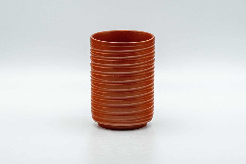 Japanese Teacups - Set of 5 Curvy Tsutsu-gata Tokoname-yaki Yunomi - 145ml