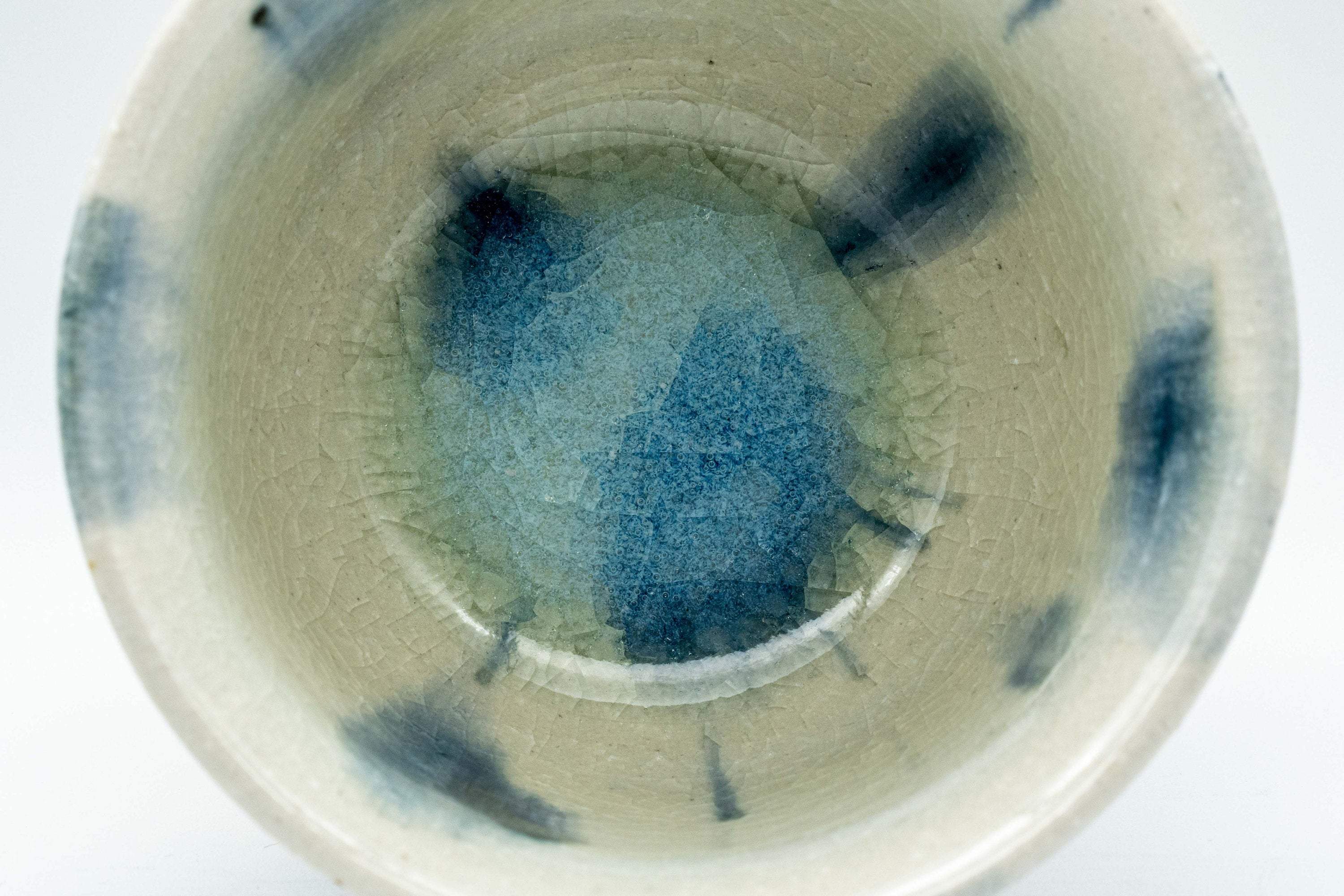 Japanese Teacup - Grey Indigo Yunomi - 150ml