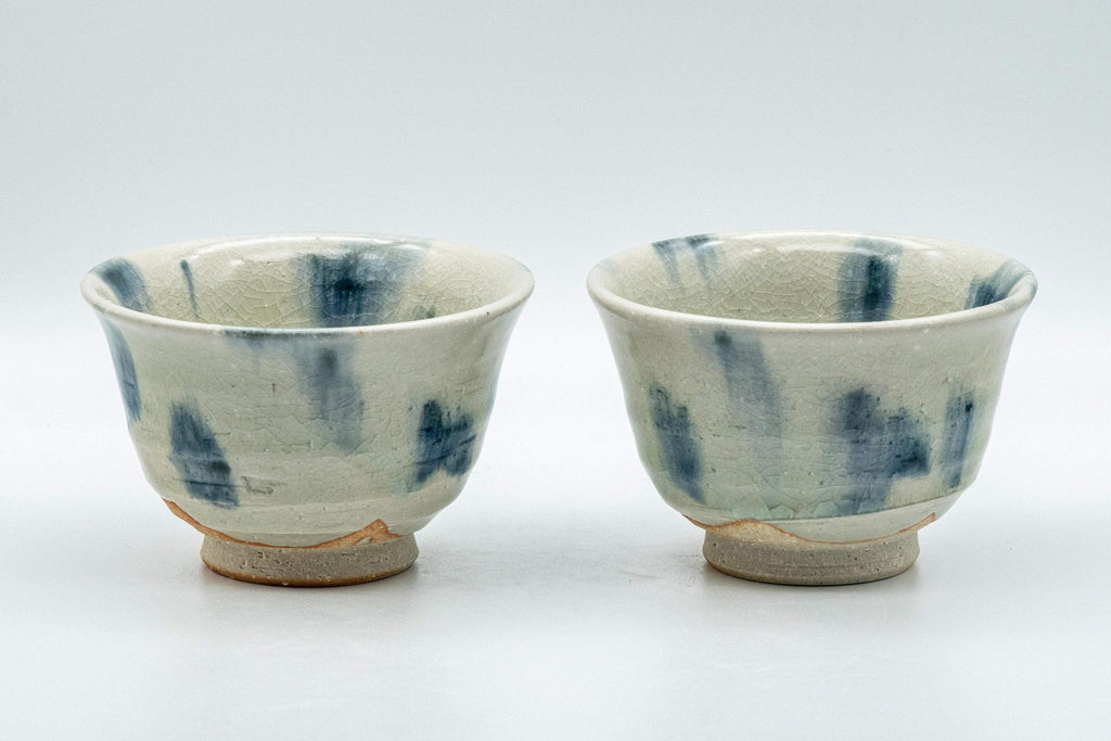 Japanese Teacup - Grey Indigo Yunomi - 150ml