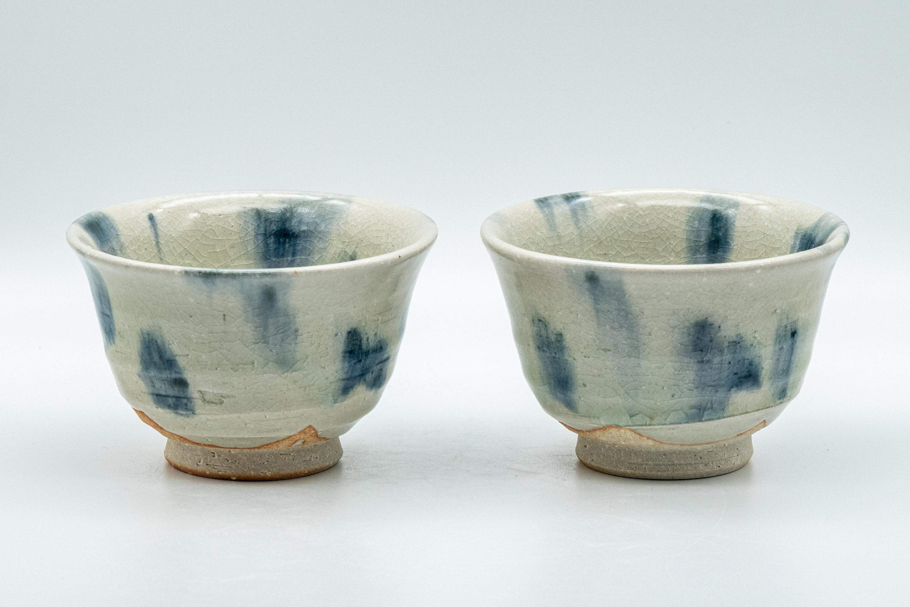 Japanese Teacup - Grey Indigo Yunomi - 150ml