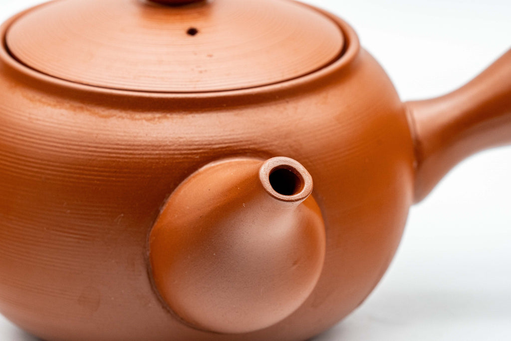 Japanese Kyusu - Bamboo Tokoname-yaki Debeso Teapot - 325ml