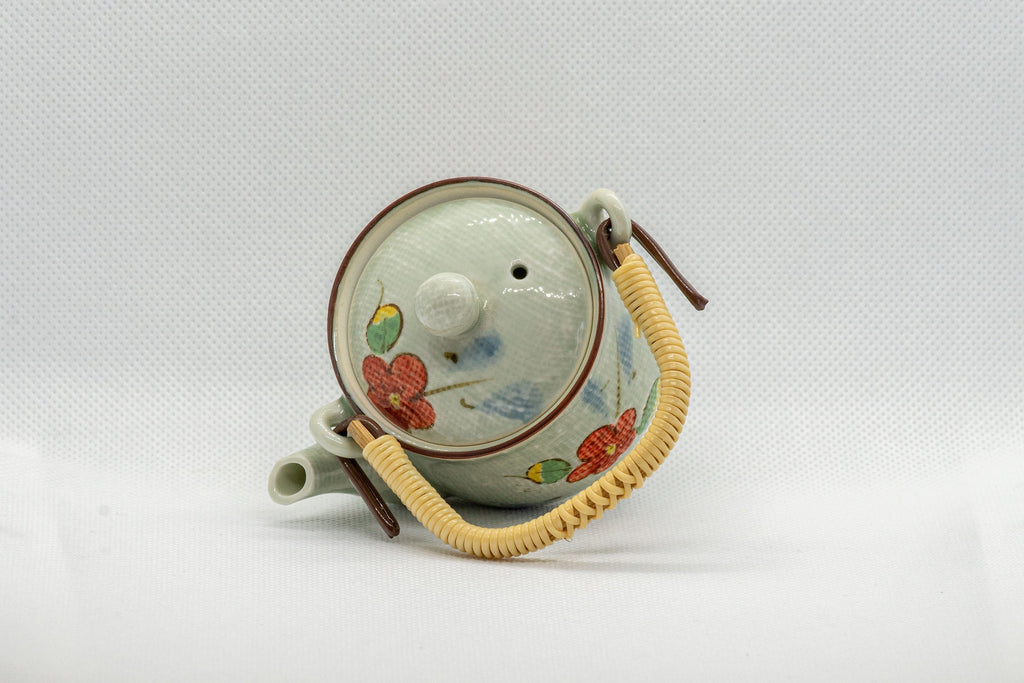 Japanese Dobin - Small Floral Top-handle Teapot - 90ml