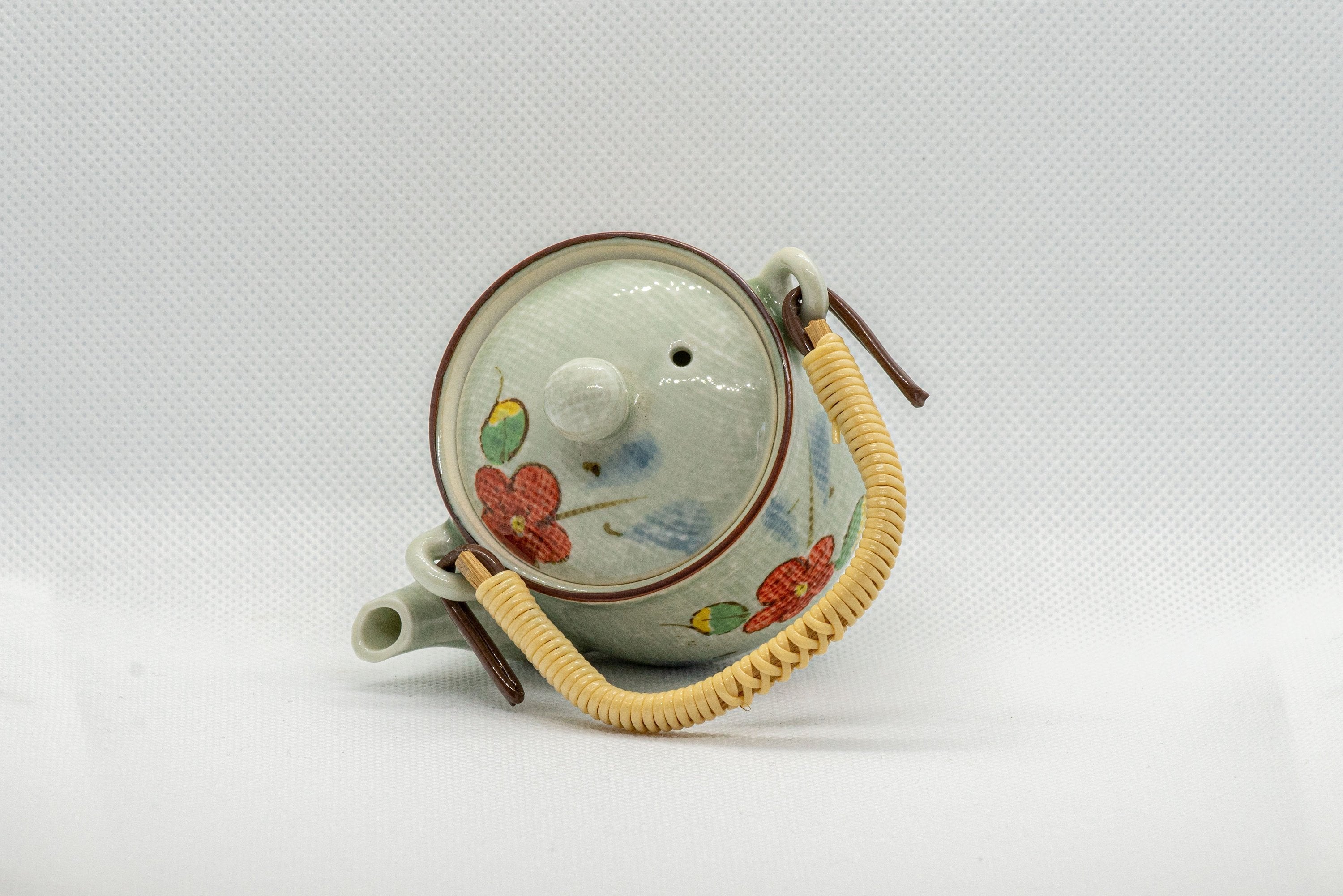 Japanese Dobin - Small Floral Top-handle Teapot - 90ml