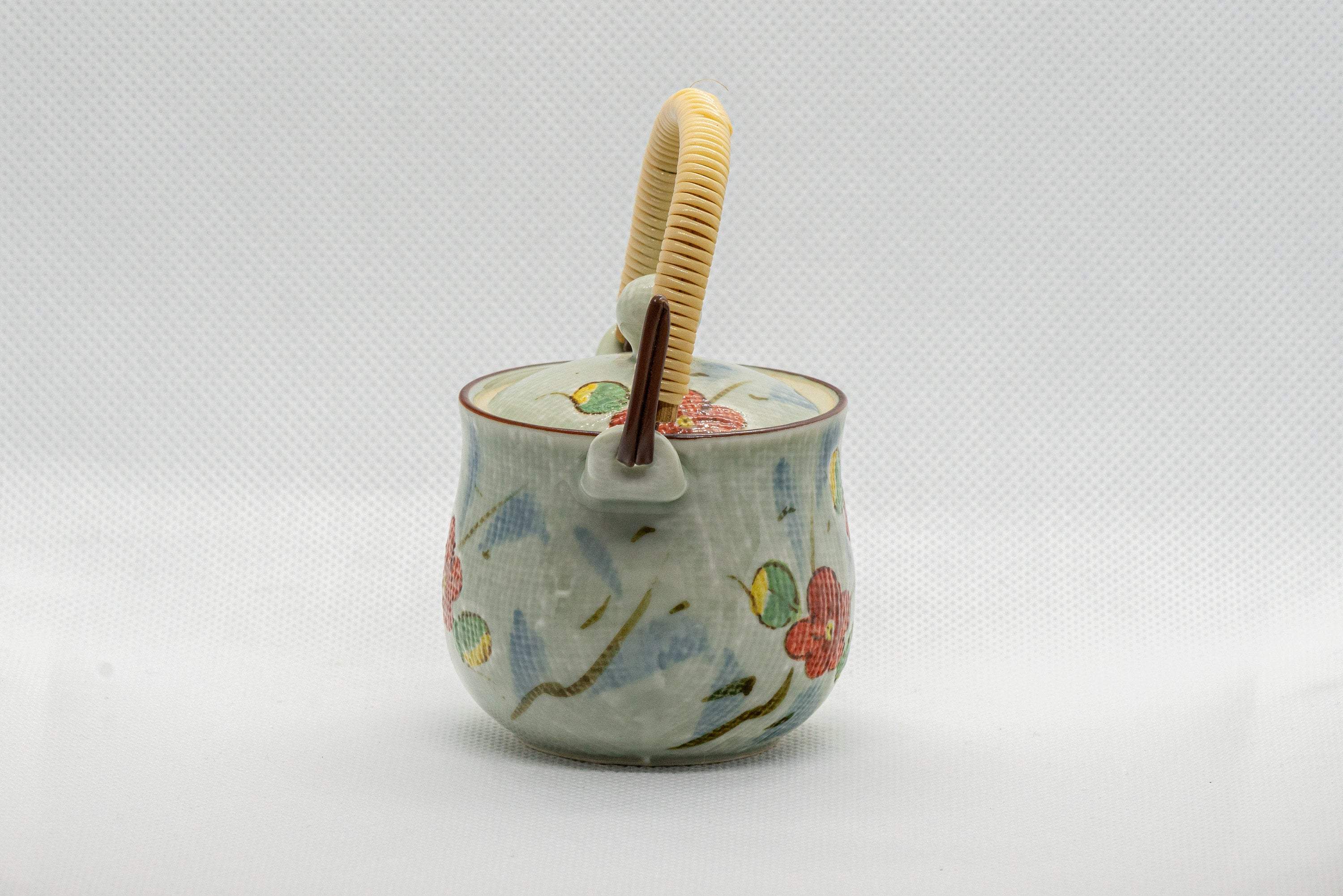 Japanese Dobin - Small Floral Top-handle Teapot - 90ml
