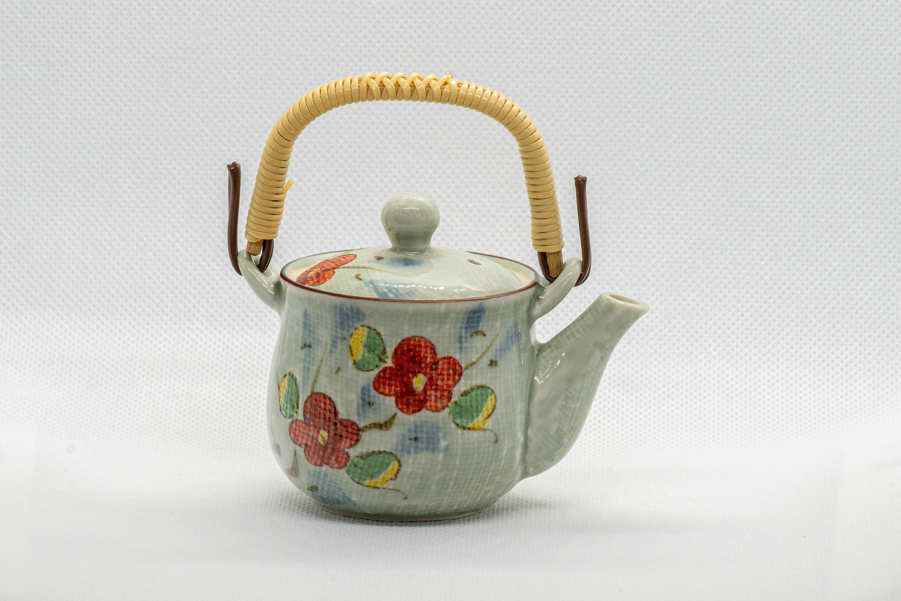 Japanese Dobin - Small Floral Top-handle Teapot - 90ml