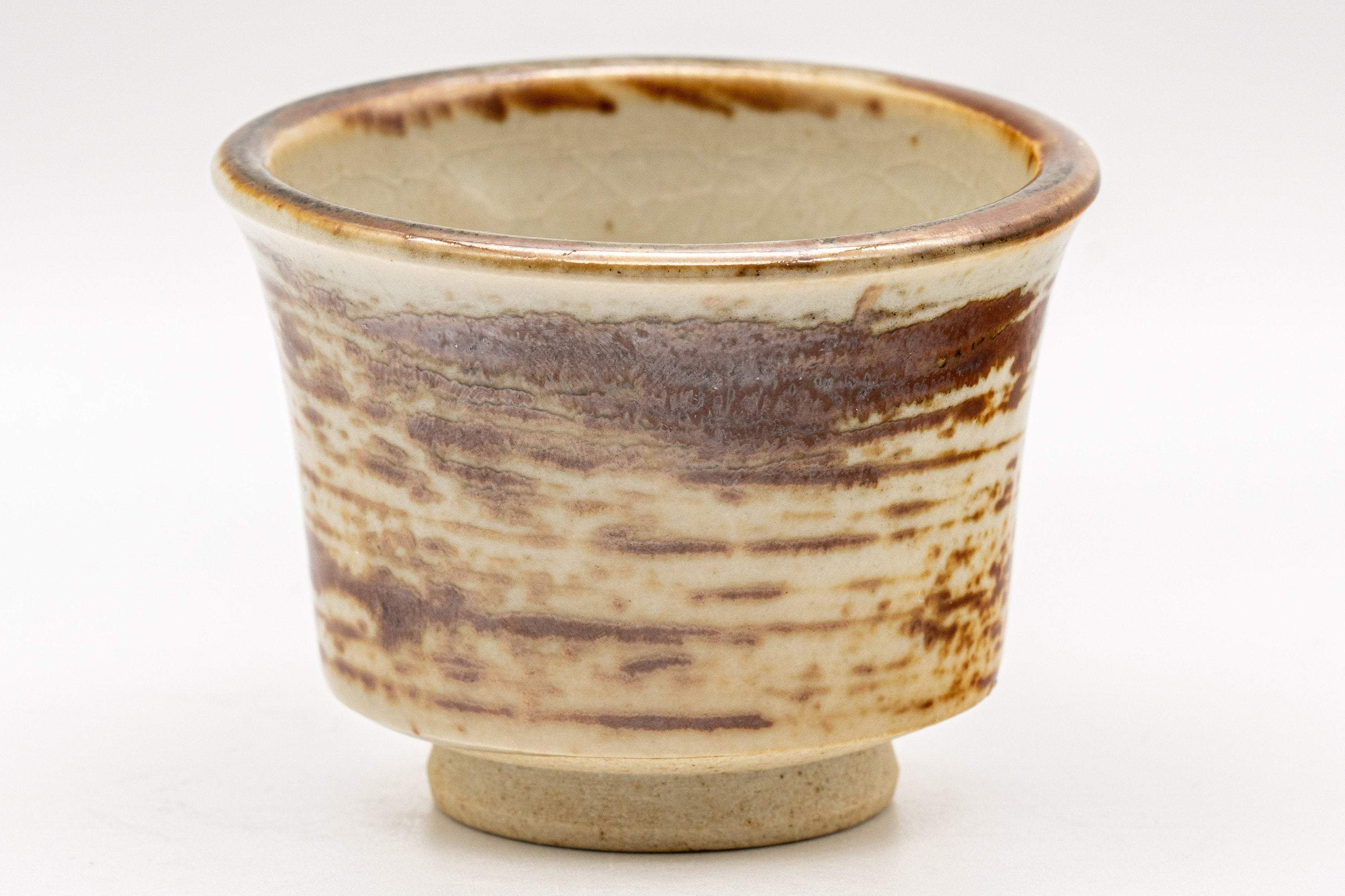 Japanese Tea Set - Hakeme Do-ake Houhin with 2 Senchawan - 130ml