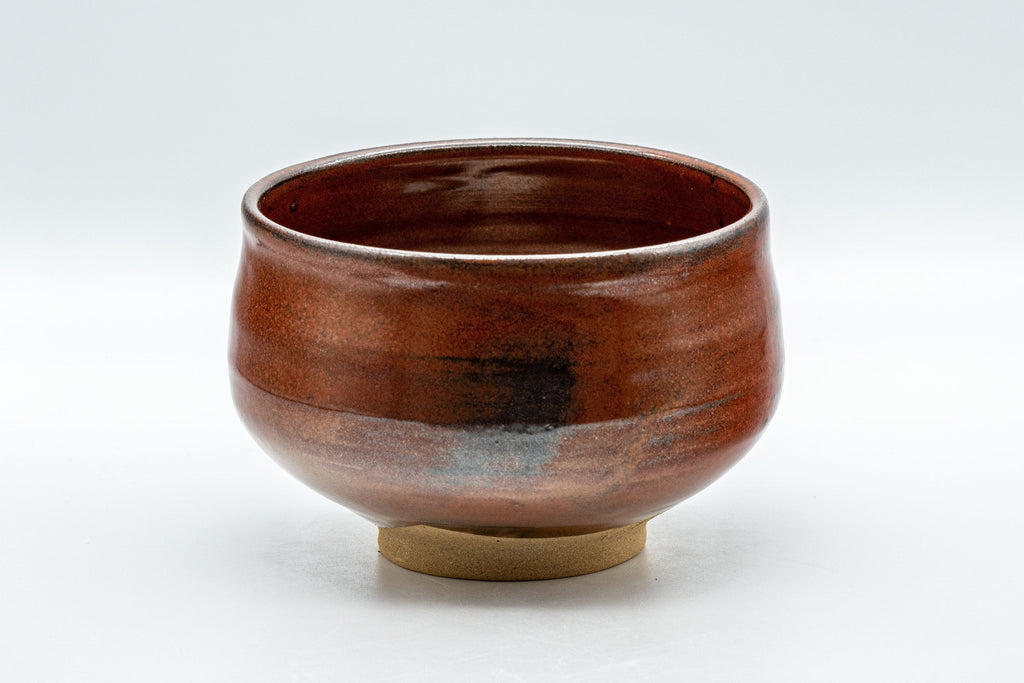 Japanese Matcha Set - Hantsutsu-gata Chawan with Bamboo Chasen Whisk and Chashaku Scoop - 400ml