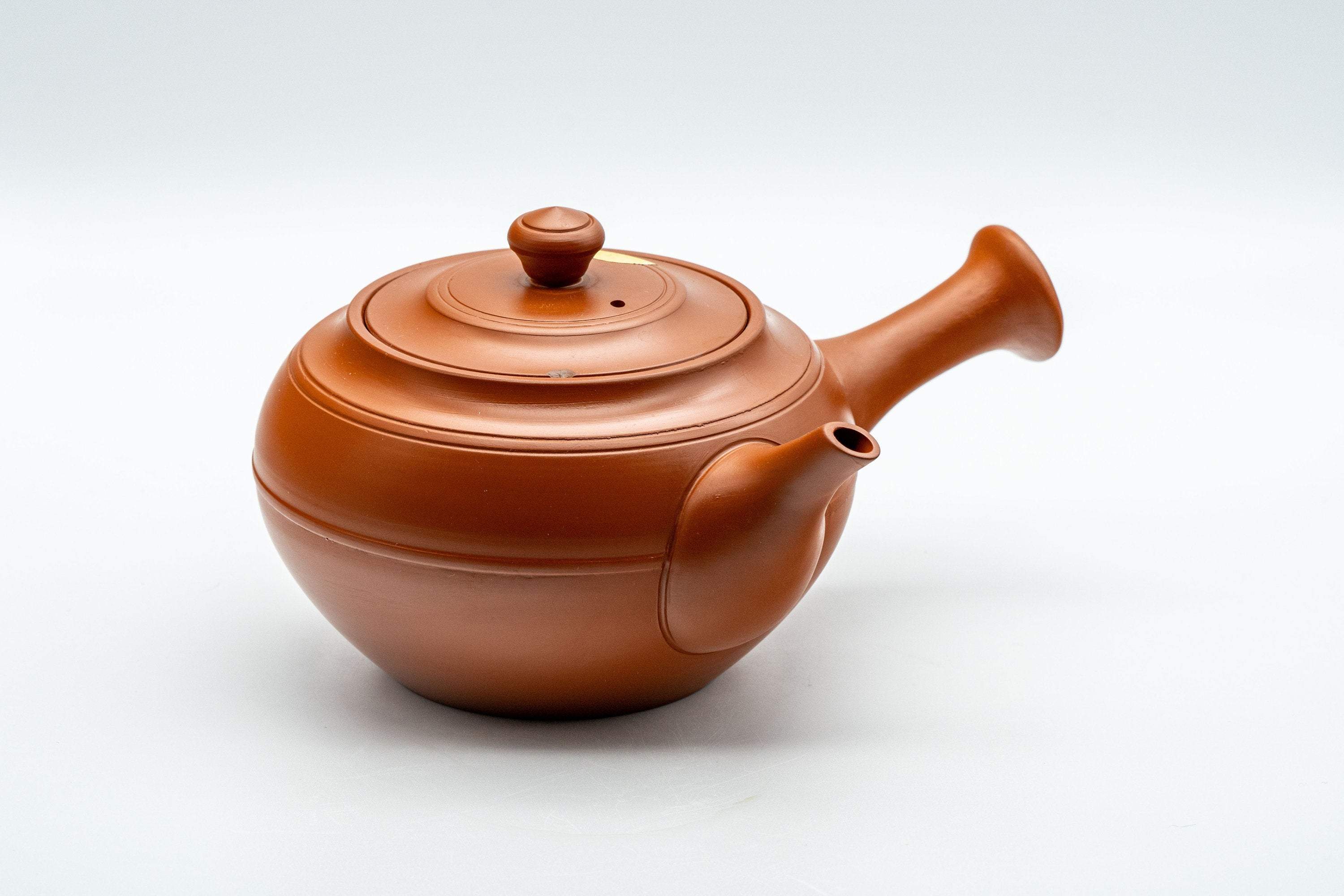 Japanese Kyusu - 有馬 Maru-gata Debeso Tokoname-yaki Teapot - 350ml