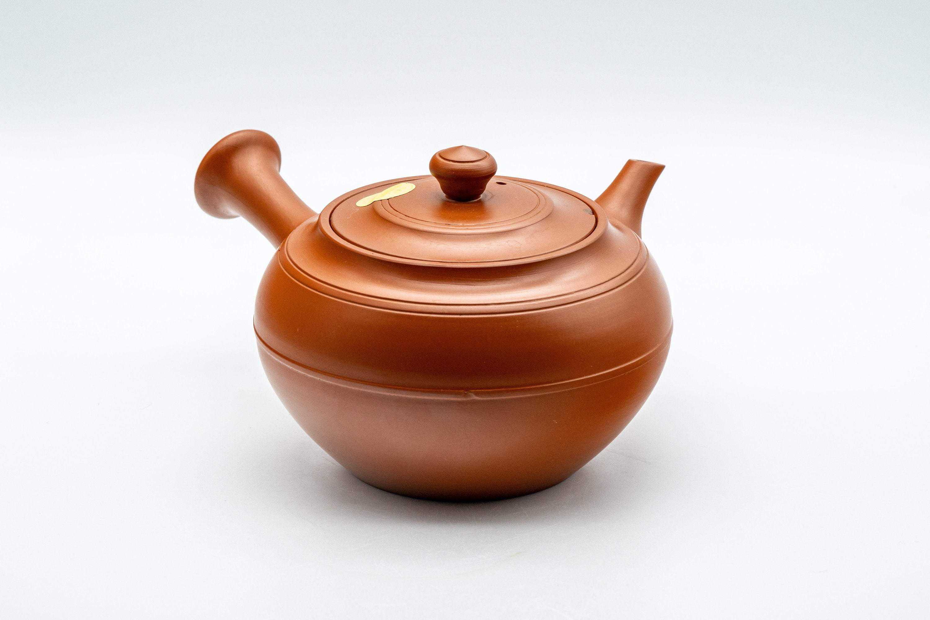 Japanese Kyusu - 有馬 Maru-gata Debeso Tokoname-yaki Teapot - 350ml
