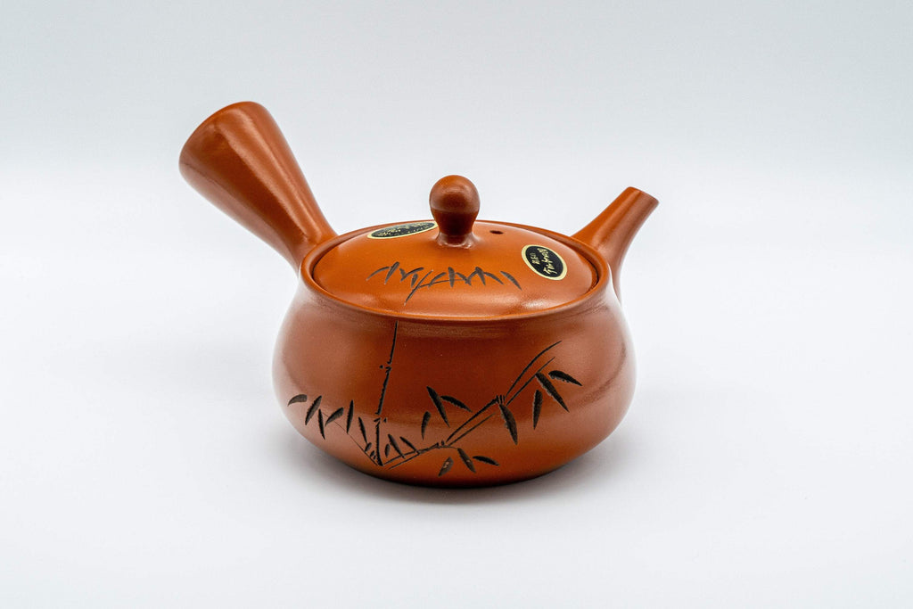 Japanese Kyusu - 草庵窯 Bamboo Tokoname-yaki Teapot - 350ml