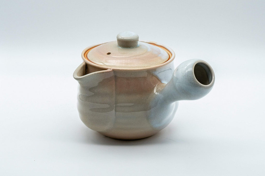 Japanese Kyusu - 椿秀窯 Tsubakihide Hagi-yaki Teapot - 350ml