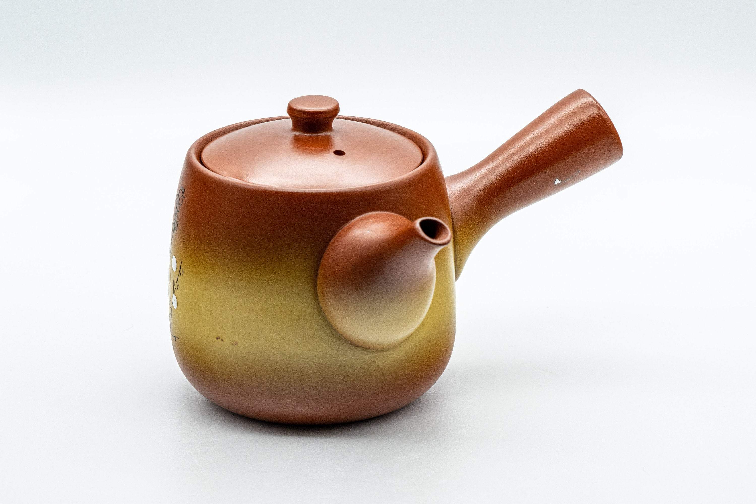 Japanese Kyusu - Plum Blossom Tokoname-yaki Teapot - 325ml