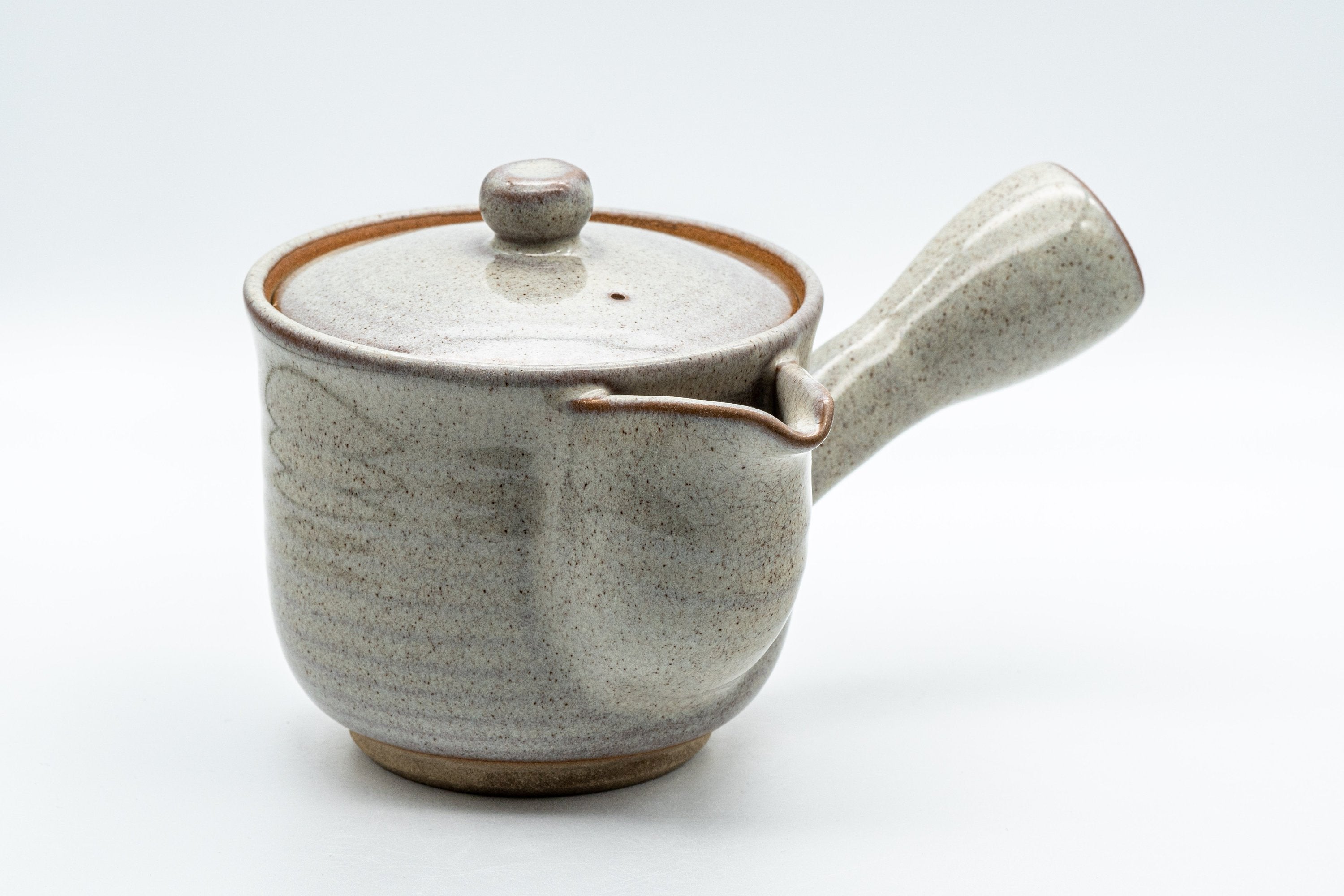 Japanese Kyusu - 萩焼 Houhin-style Hagi-yaki Do-ake Teapot - 450ml