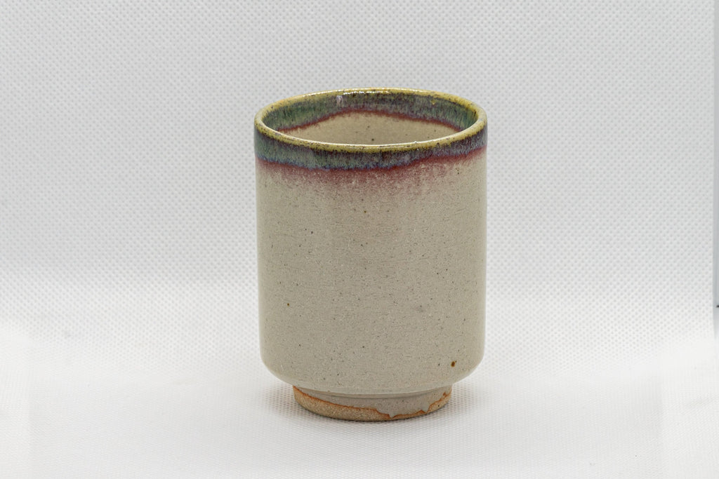 Japanese Teacup - Drip-Glazed Agano-yaki Yunomi - 165ml