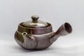 Japanese Kyusu - 萬古焼 Green Ash Glazed Banko-yaki Teapot - 215ml