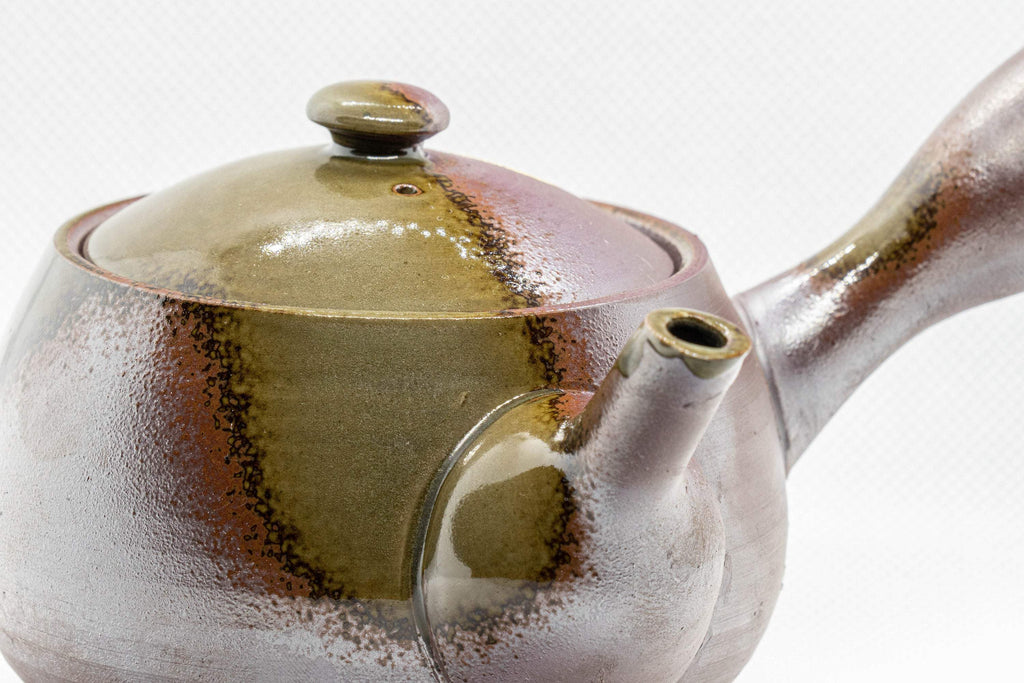 Japanese Kyusu - 萬古焼 Banko-yaki Ceramic Teapot - 300ml