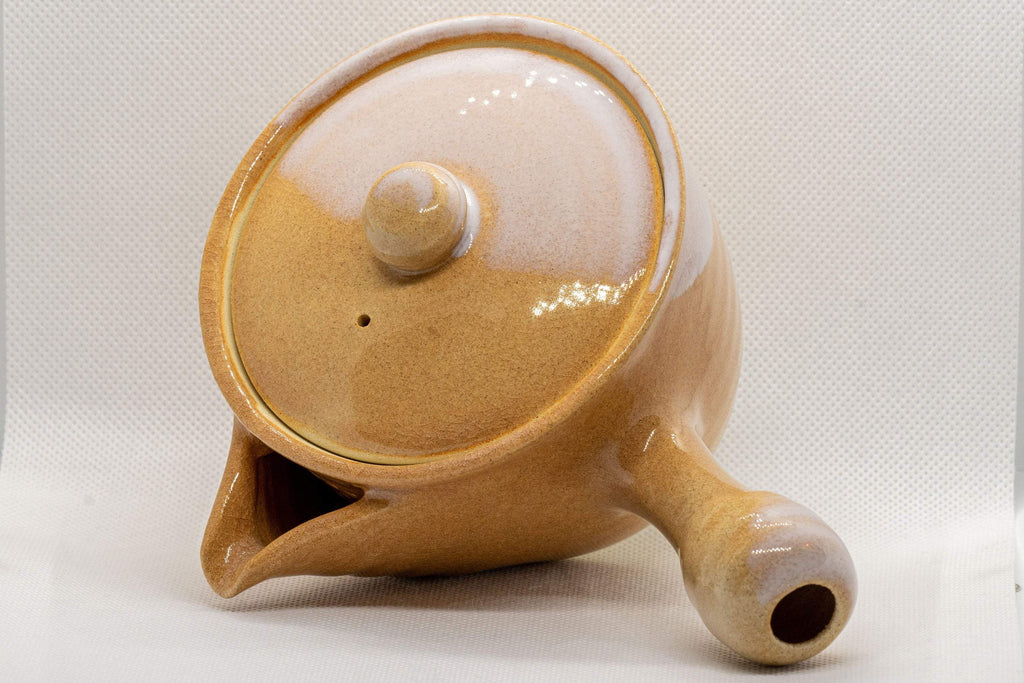 Japanese Kyusu - Houhin-style Hagi-yaki Do-ake Teapot - 300ml