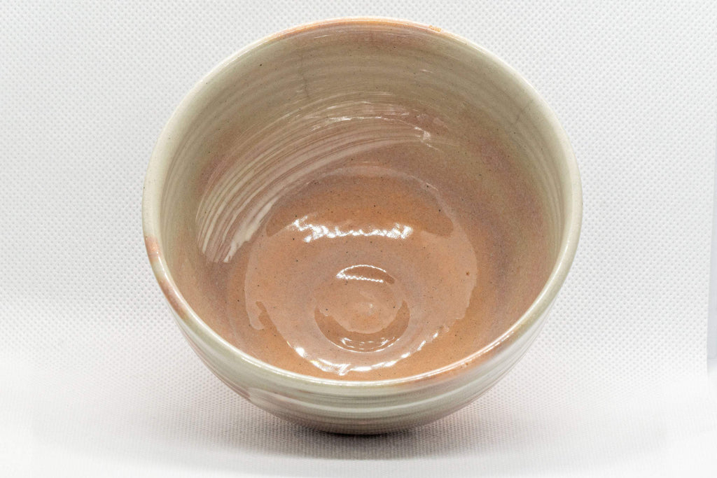 Japanese Matcha Bowl - Shigaraki-yaki Gohonte Wan-nari Chawan - Nishio Kashu
