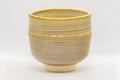 Japanese Matcha Bowl - 赤膚山 Akiyama Kiln Tsutsu-gata Akahada-yaki Chawan - 475ml