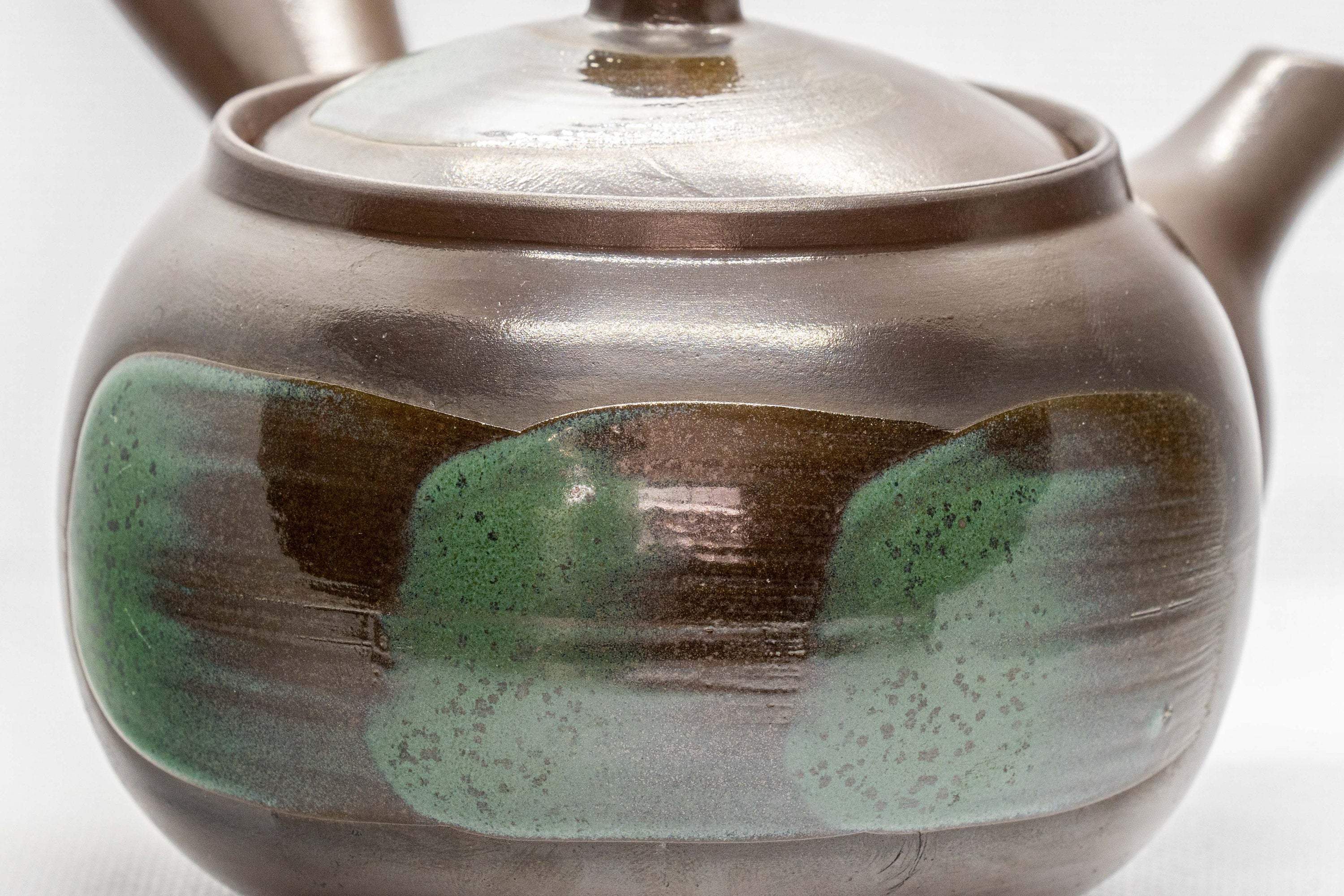 Japanese Kyusu - Hakeme Banko-yaki Teapot - 360ml