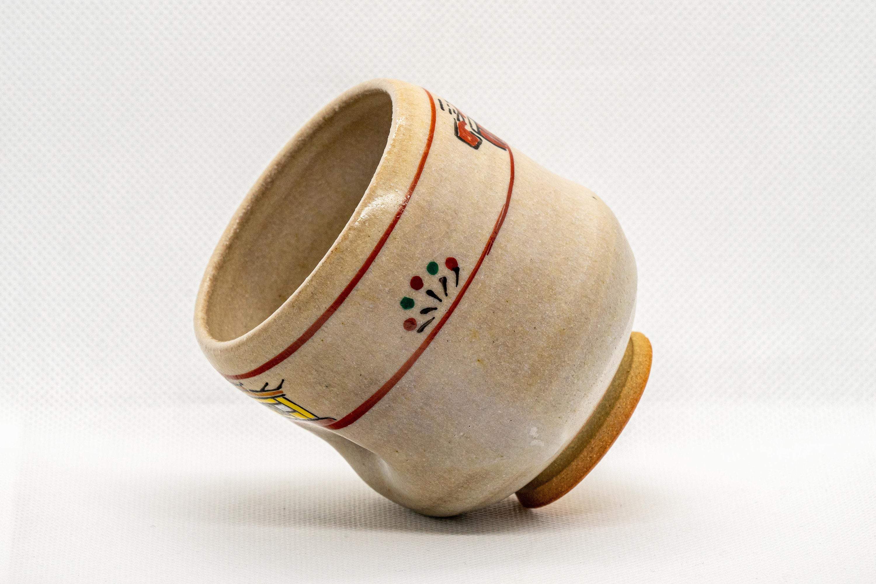 Japanese Teacup - Akahada-yaki Tsutsu-gata Yunomi - 180ml