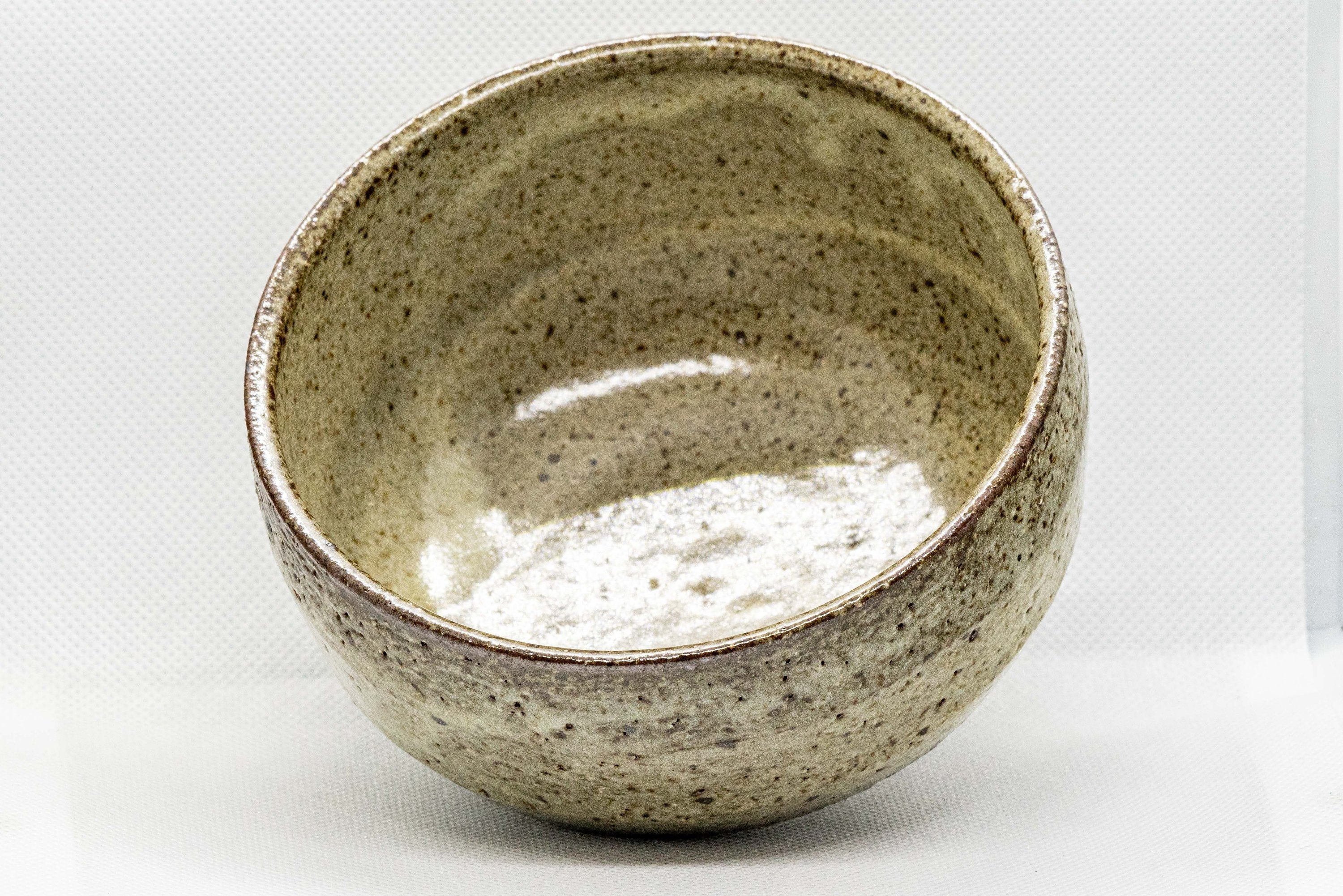 Japanese Matcha Bowl - Mino-yaki hantsutsu-gata chawan - 400ml