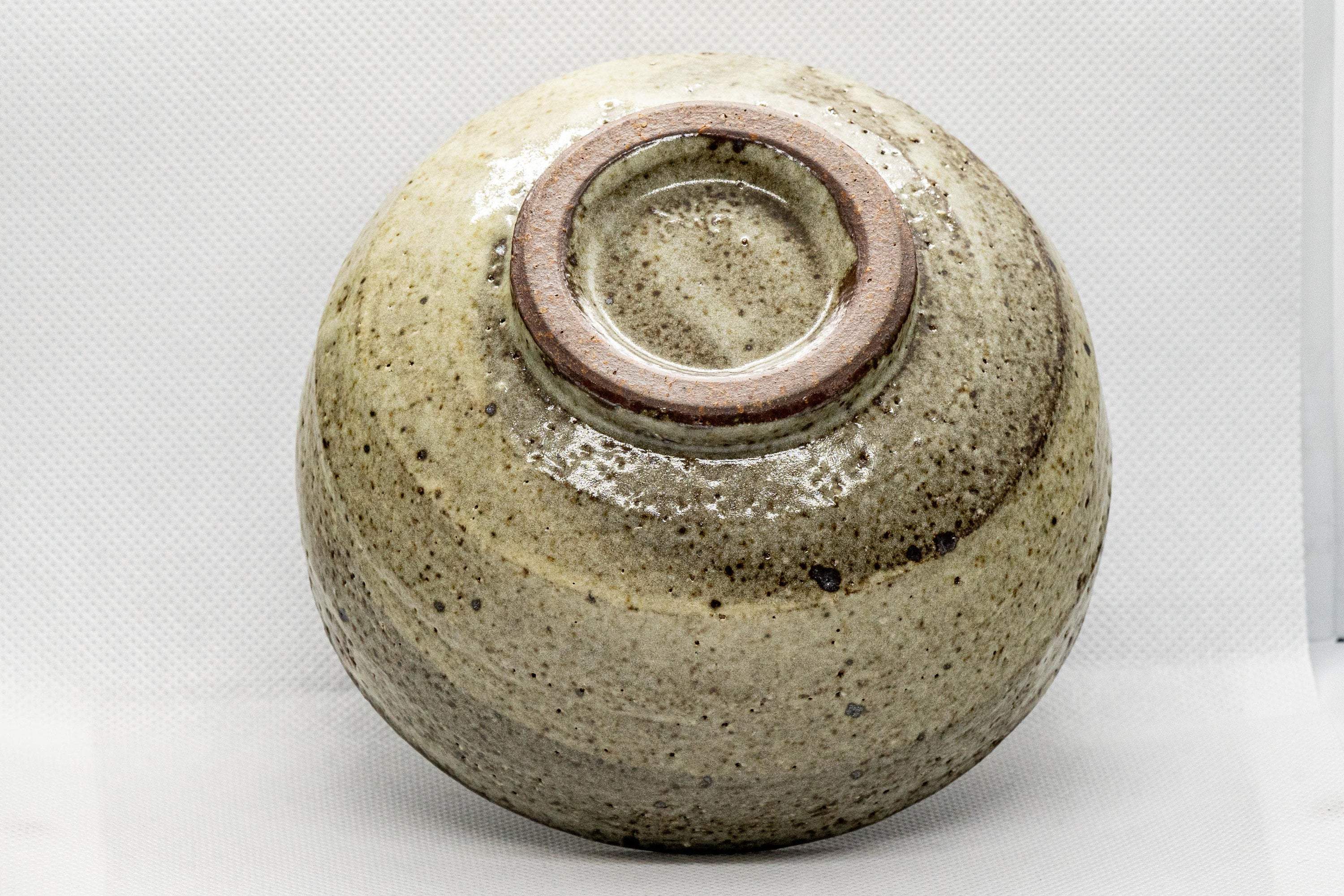 Japanese Matcha Bowl - Mino-yaki hantsutsu-gata chawan - 400ml