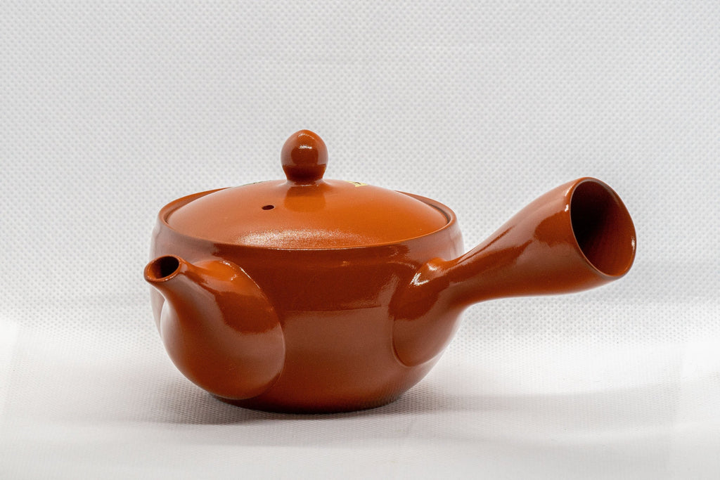 Japanese Kyusu - Plum Blossom Tokoname-yaki Teapot - 170ml