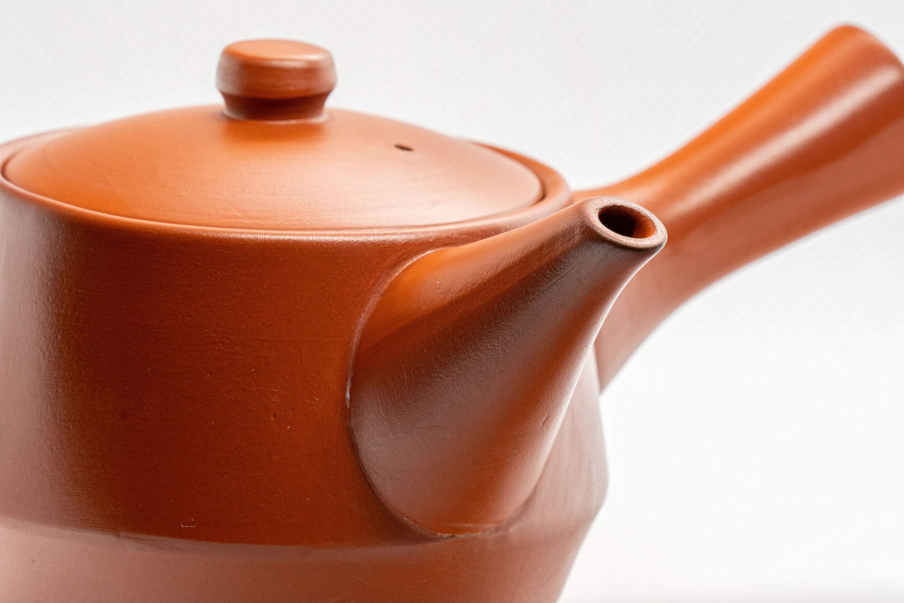 Japanese Kyusu - Mountainous Tokoname-yaki Debeso Teapot - 280ml