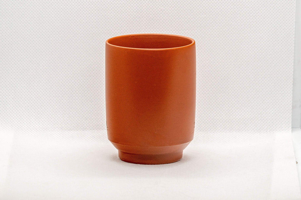 Japanese Teacup - いわぎん Iwagin Tsutsu-gata Tokoname-yaki Yunomi - 150ml