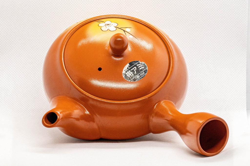 Japanese Kyusu - Tokoname-yaki Obi-ami Teapot - 375ml