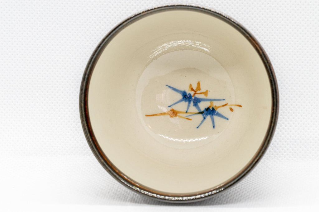 Japanese Teacup - Tenmoku Arita-yaki Yunomi - 135ml