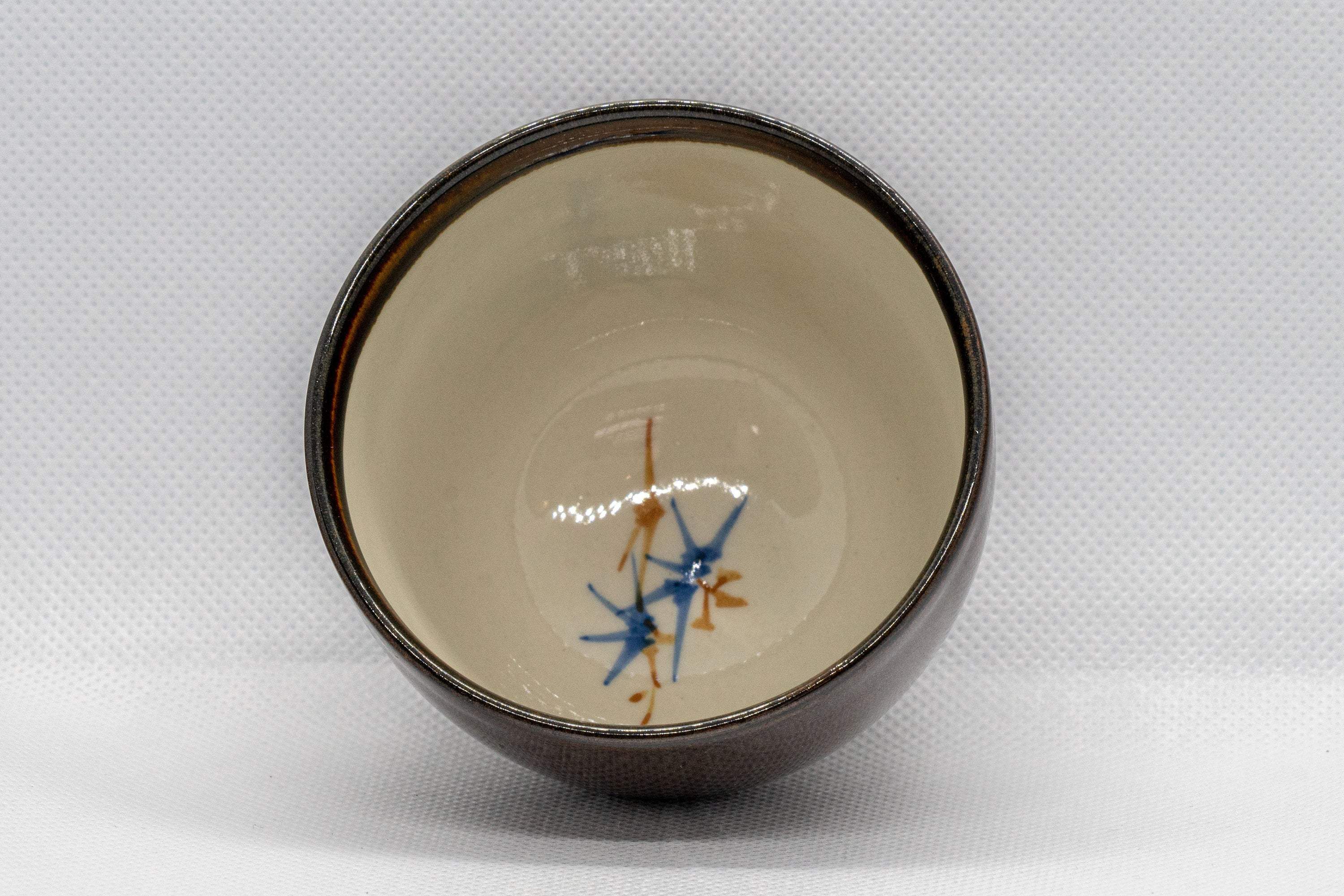 Japanese Teacup - Tenmoku Arita-yaki Yunomi - 135ml