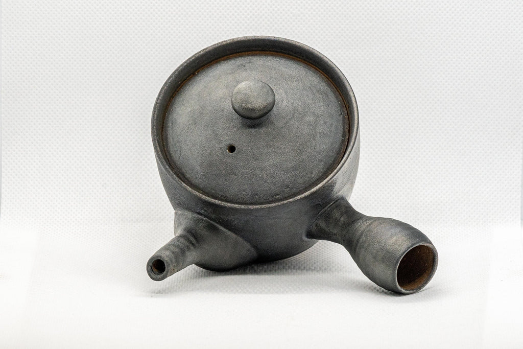 Japanese Kyusu - Matte Black Soko-ami Teapot - 175ml