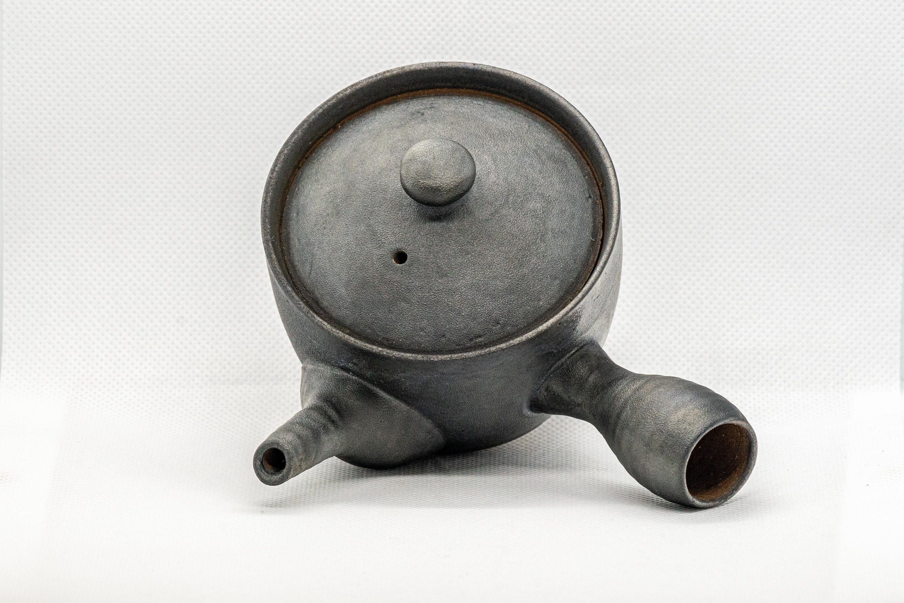 Japanese Kyusu - Matte Black Soko-ami Teapot - 175ml