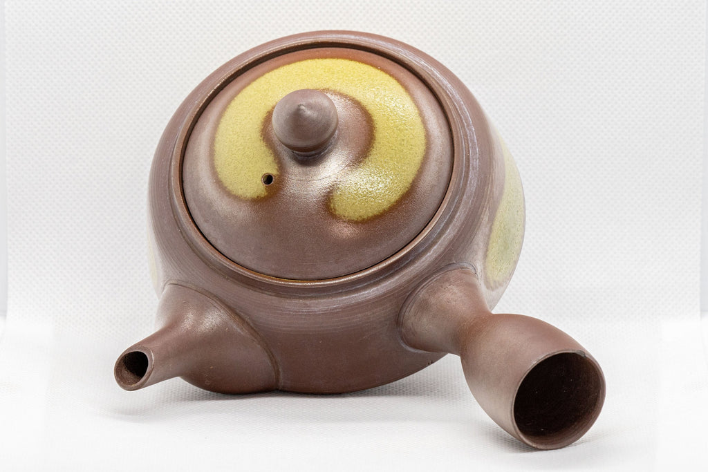 Japanese Kyusu - Hakeme Banko-yaki Teapot - 380ml