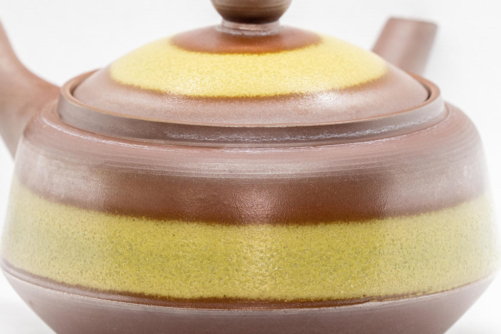 Japanese Kyusu - Hakeme Banko-yaki Teapot - 380ml