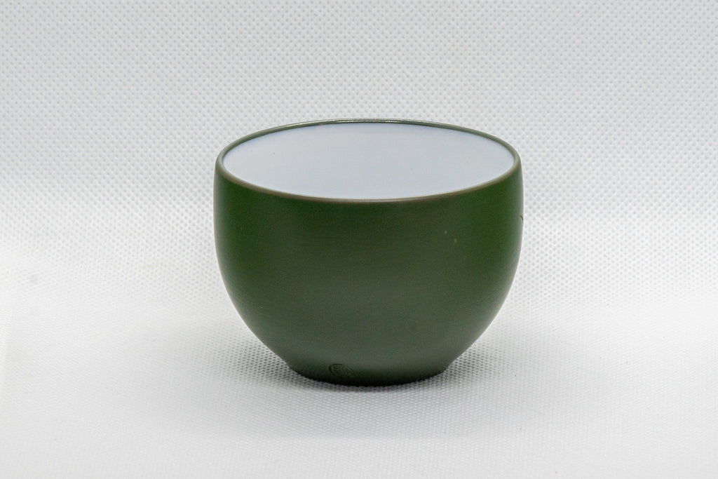 Japanese Teacup - Green Ryokudei Tokoname-yaki Yunomi - 110ml