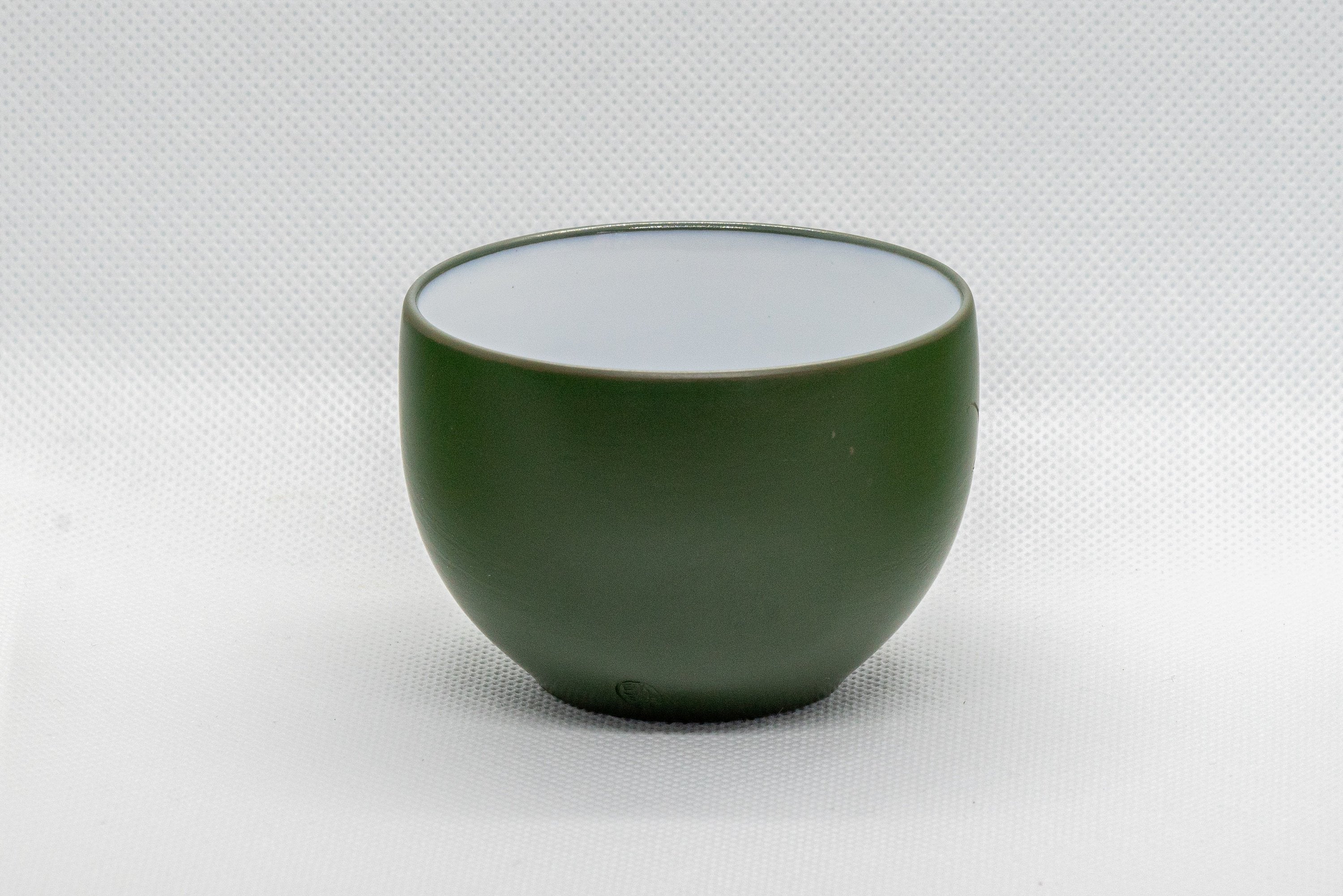 Japanese Teacup - Green Ryokudei Tokoname-yaki Yunomi - 110ml