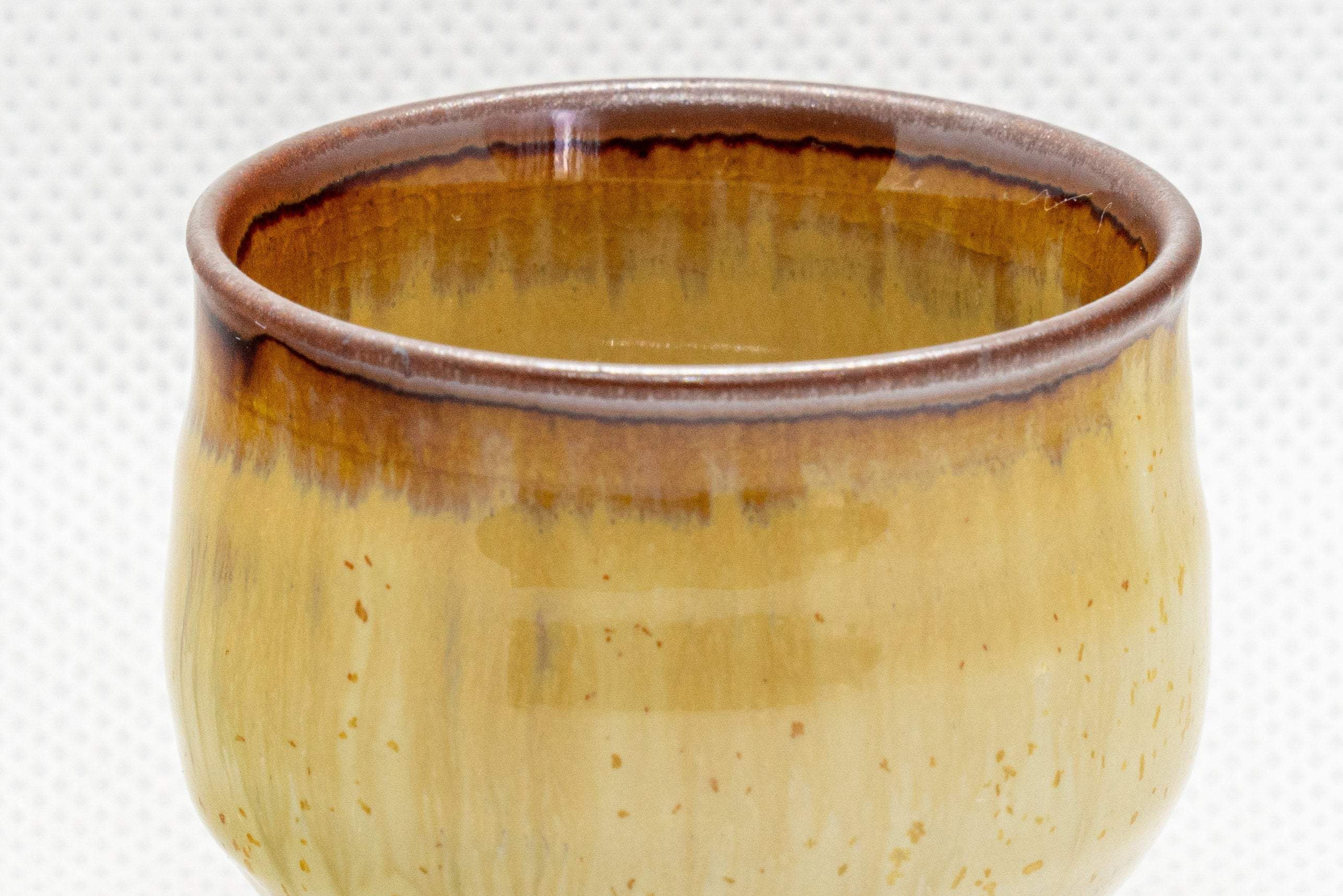 Japanese Teacup - Gold Glazed Guinomi - 40ml