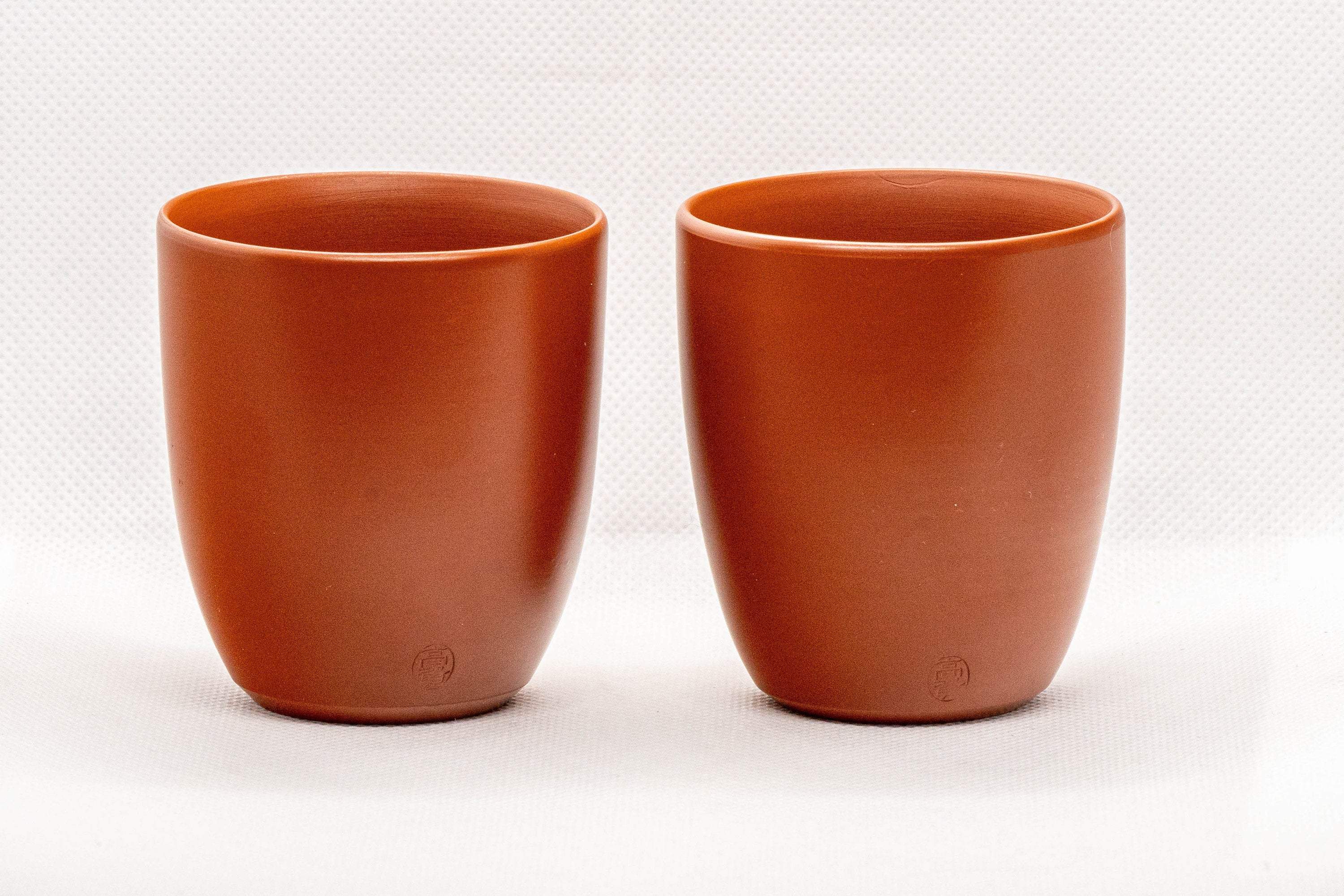 Japanese Teacups - Pair of Takasuke Tokoname-yaki Yunomi - 120ml