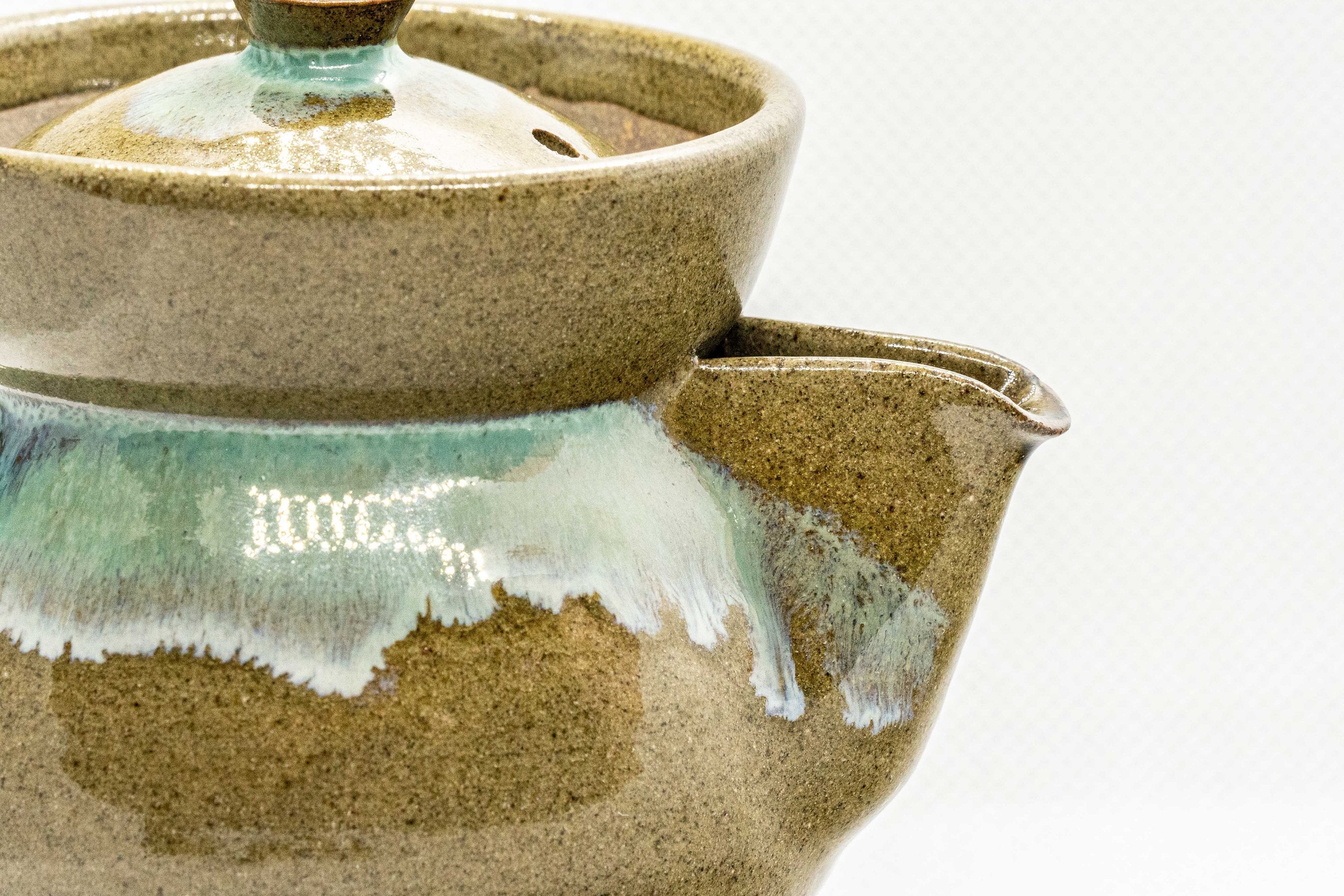 Japanese Houhin - Unique Agano-yaki Do-ake Teapot - 200ml