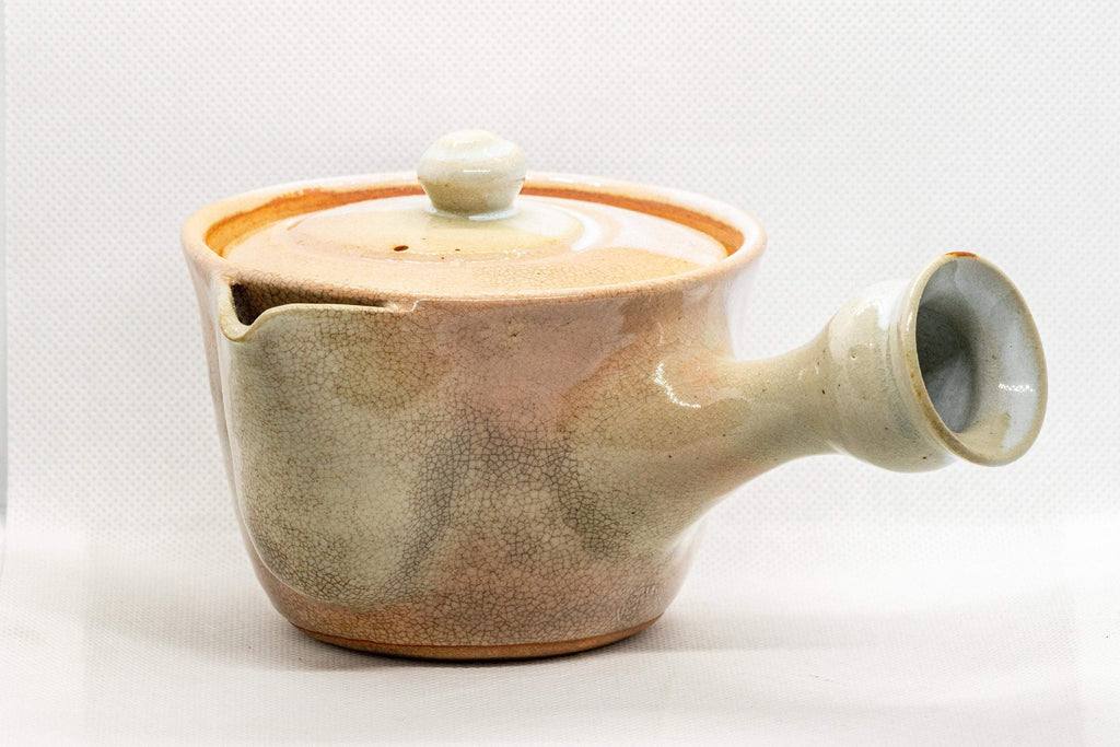 Japanese Kyusu - Hagi-yaki Do-ake Teapot - 300ml