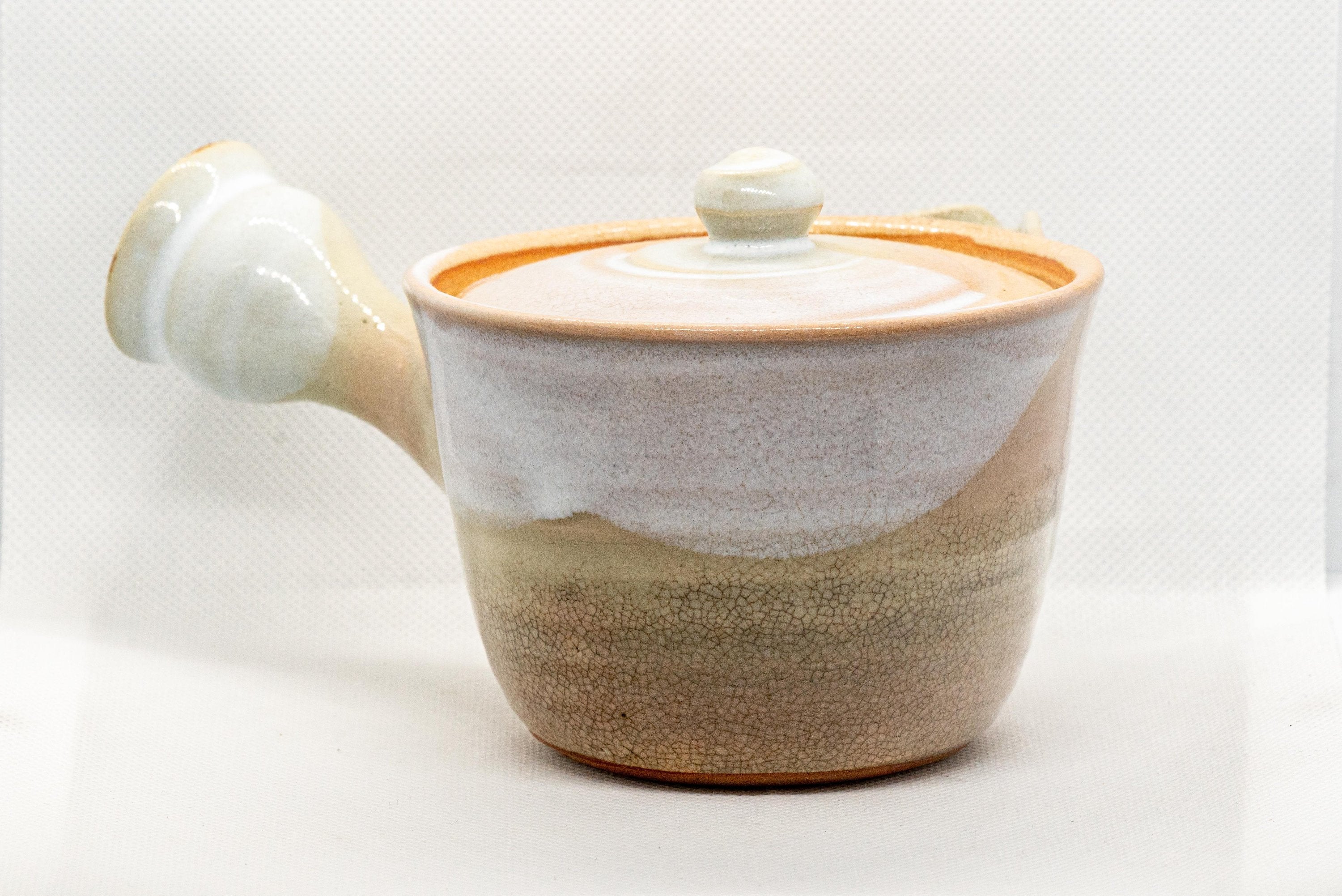 Japanese Kyusu - Hagi-yaki Do-ake Teapot - 300ml