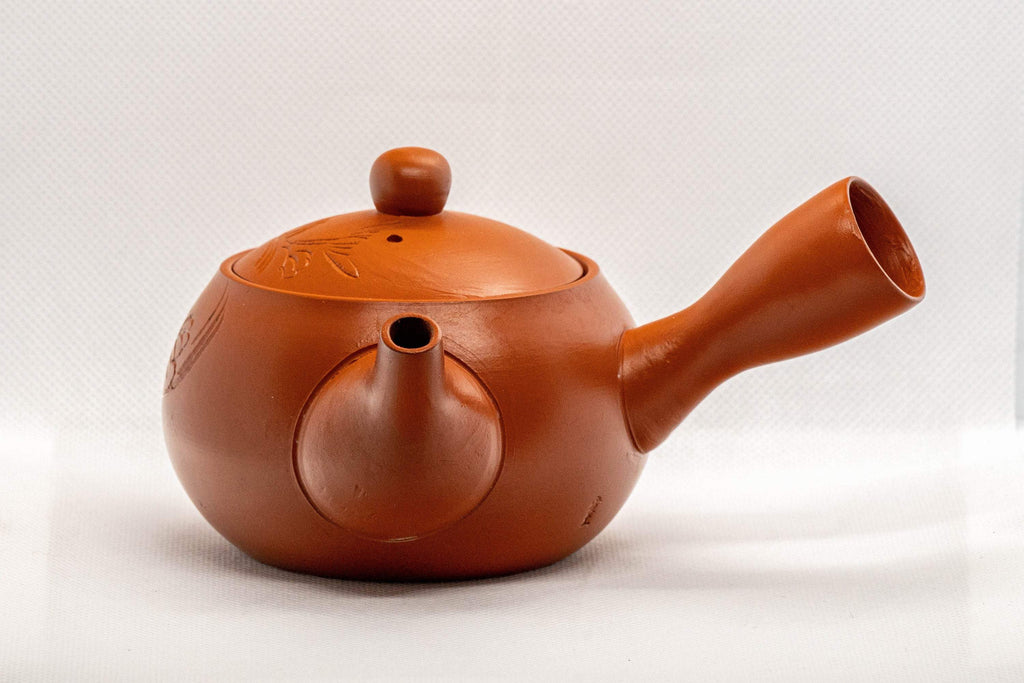 Japanese Kyusu - Maru-gata Tokoname-yaki Debeso Teapot - 260ml