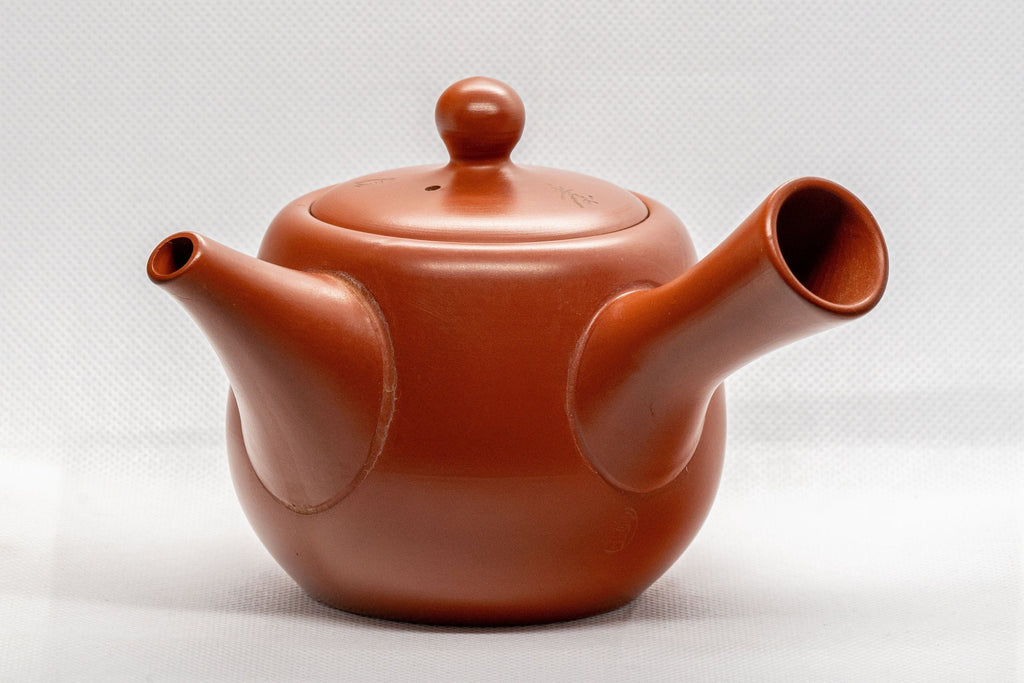 Japanese Kyusu - 高用 Calligraphy Tokoname-yaki Do-ake Teapot - 320ml