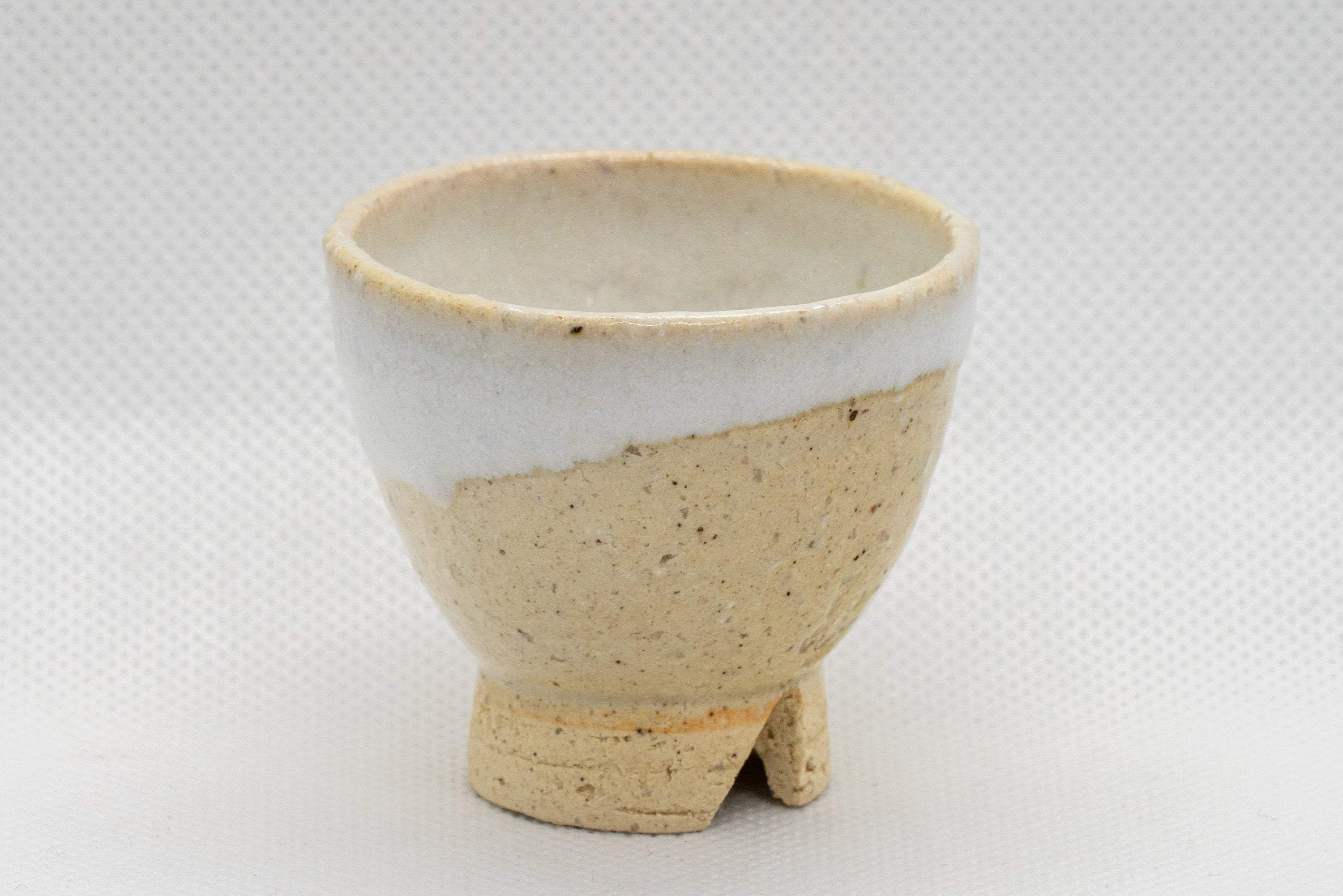 Japanese Teacup - Sugi-nari Hagi-yaki Gyokurowan - 35ml