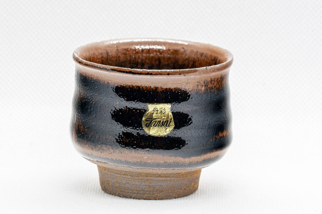 Japanese Teacup - 丹彩 Tenmoku Glazed Guinomi - 65ml