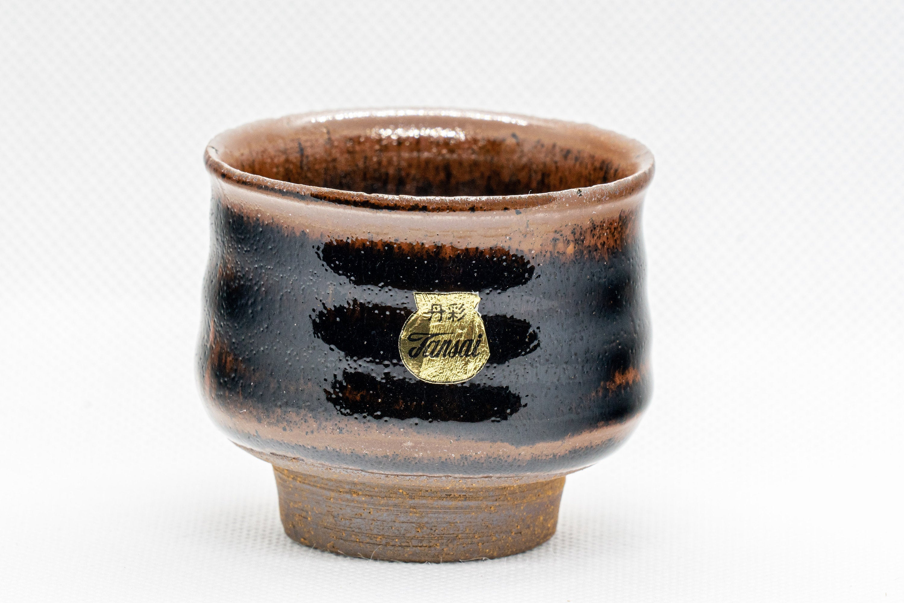 Japanese Teacup - 丹彩 Tenmoku Glazed Guinomi - 65ml
