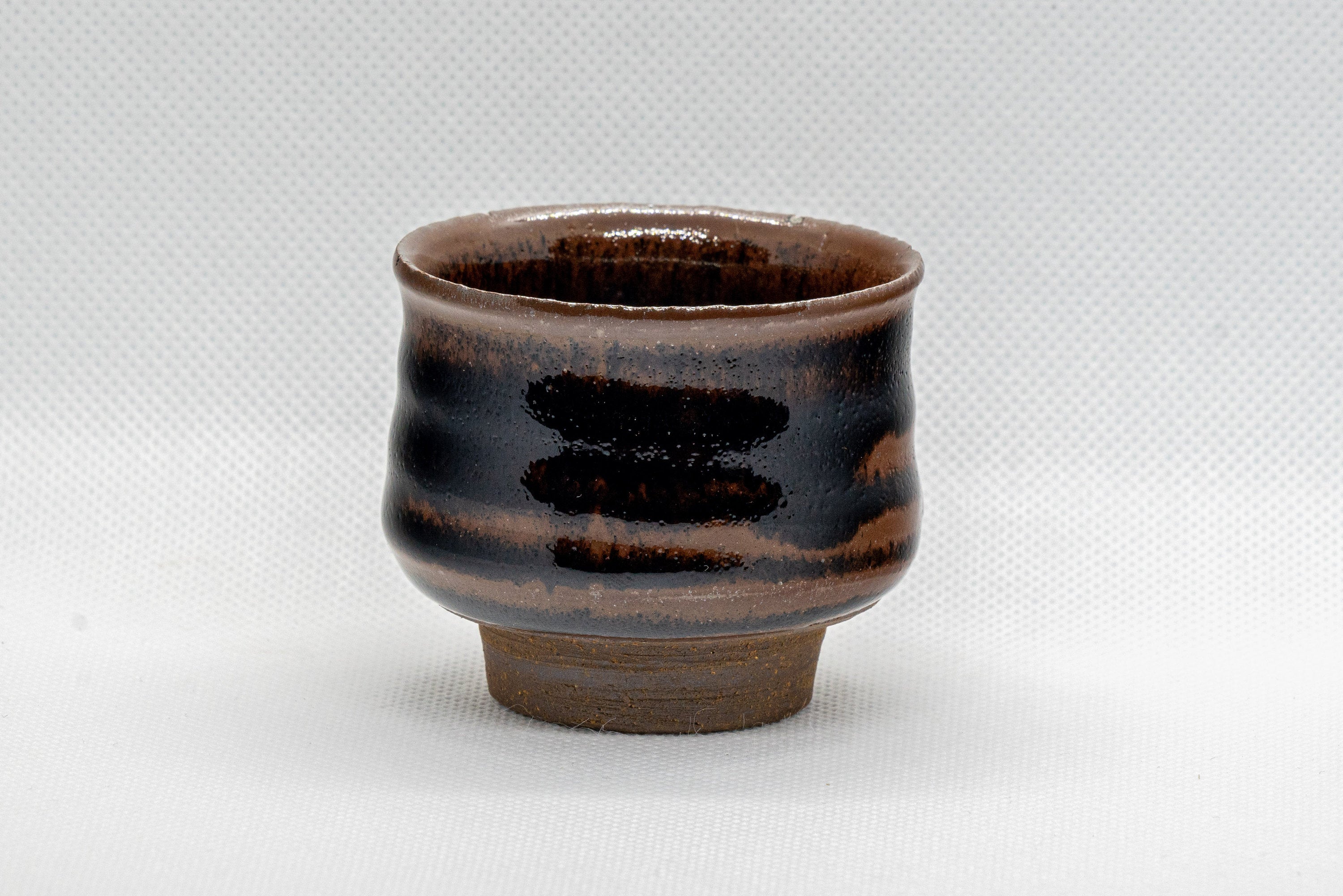 Japanese Teacup - 丹彩 Tenmoku Glazed Guinomi - 65ml